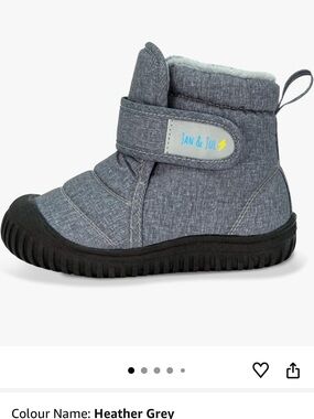Jan & Jul Kids' Heather Grey Winter Boot
